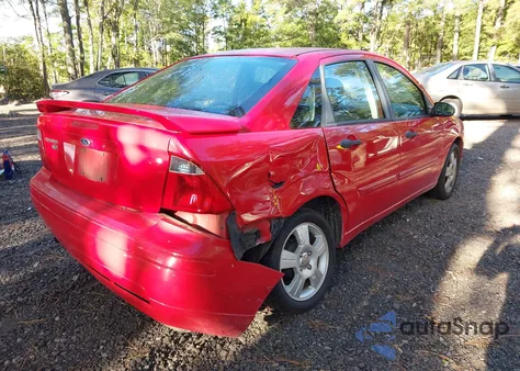 2007 Ford Focus S/Se/Ses z USA, uszkodzony, nr VIN 1FAFP34N37W237222